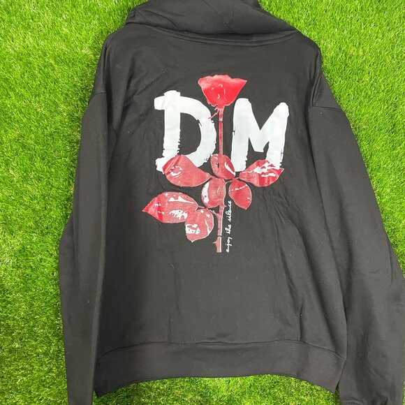 Depeche Mode Vintage Style Rock Hoodie size Large - Picture 4 of 6